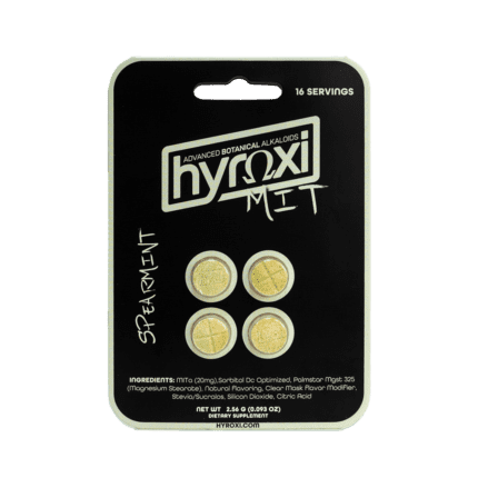 Hyroxi | MIT-A Tablet | Spearmint | 4-Count | Single