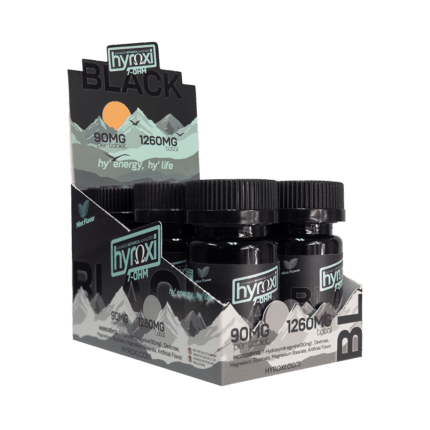 Hyroxi Black | Tablet Bottle | 14-Count | 6-Pack