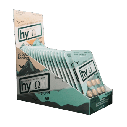 Hyroxi | 7-OH Tablet | 18 mg | 7-Count | 20-Pack