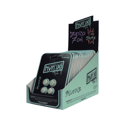 Hyroxi | MIT-A Tablet | Blue Raz | 4-Count | 20-Pack