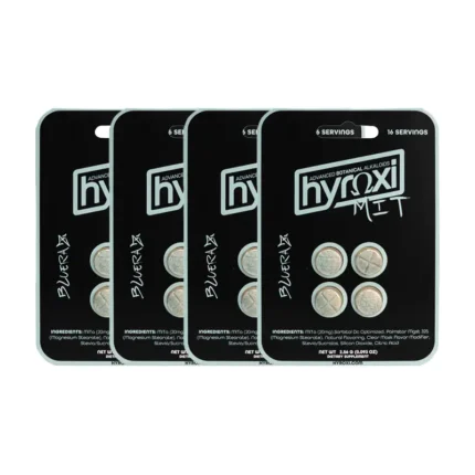 Hyroxi MIT A - Blue Raz - 4-Pack Bundle