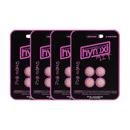 Hyroxi | MIT-A Tablet | Pink Rozay | 4-Count | 4 Pack Bundle